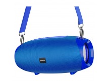 Колонка портативная Borofone BR12 Amplio  Bluetooth 5.0, USB,FM, синяя