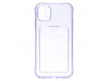 Чехол-накладка - SC276 с картхолдером для "Apple iPhone 11" (violet) (206026)