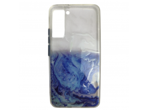                                         Чехол силикон-пластик Samsung S22 Plus палитра (01)*