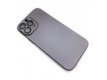 Чехол iPhone 13 Pro (Glass Camera) Силикон 1.5mm Серый