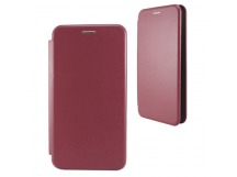 Чехол Samsung A33 (2022) Книжка Stylish Кожа Винный