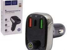 Автомобильный FM-трансмиттер - Charome C2 Bluetooth (черный)