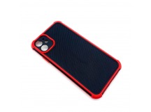 Чехол iPhone 11 Robust Черно-Красный