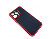 Чехол iPhone 13 Pro Robust Черно-Красный