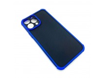 Чехол iPhone 13 Pro Max Robust Черно-Синий