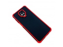 Чехол Xiaomi Redmi Note 9 Pro/9S (2020) Robust Черно-Красный