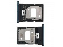 Держатель SIM для Xiaomi Mi 11 Lite/11 Lite 5G NE (M2101K9AG/2109119DG) Голубой