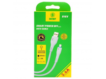 Кабель USB - TypeC DENMEN D16T 3.6A (белый) 1м