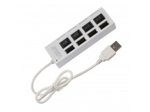 Хаб USB - HUB01 4USB (повр. уп.) (white) (206919)