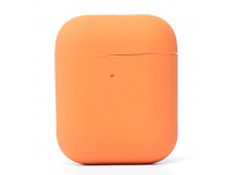 Чехол - Soft touch для кейса "Apple AirPods 2" (papaya)