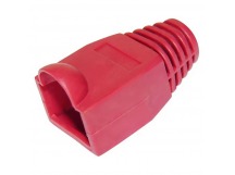 Колпачок пластиковый для штекера RJ-45 (красный)