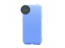                                     Чехол силиконовый Samsung A03s Silicone Cover голубой