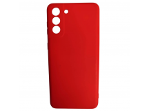                                         Чехол силиконовый Samsung S21 Plus Silicone Cover красный