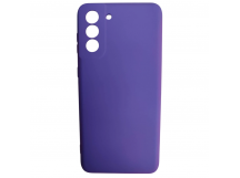                                         Чехол силиконовый Samsung S21 Plus Silicone Cover фиолетовый