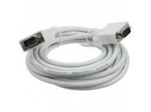 Шнур шт.VGA (15pin) - шт.VGA (15pin)  5,0м без ферритовых фильтров "Арбаком"