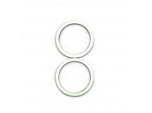 Рамка (кольцо) задней камеры iPhone 12/12 Mini (2шт. комплект) Зеленый