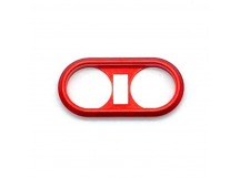 Рамка (кольцо) задней камеры iPhone 8 Plus (1шт.) Красный