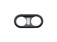 Рамка (кольцо) задней камеры iPhone 8 Plus (1шт.) Черный