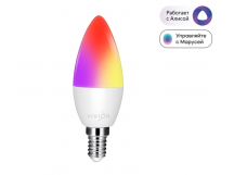Умная лампочка Vixion SM04 RGB, 6500К, E14, 5Вт (белый)