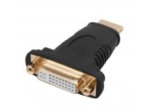 Переходник шт. HDMI - гн.DVI-D Gold