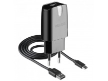 Сетевое З/У Micro USB WALKER WH-21 2.1А 1USB (черное), шт