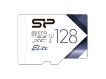 Флеш карта microSDXC 128Gb Class10 Silicon Power SP128GBSTXBV1V20SP Elite + adapter, шт