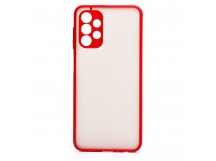 Чехол-накладка - PC041 для "Samsung SM-A135 Galaxy A13 4G" (red/black) (205447)
