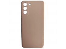                                         Чехол силиконовый Samsung S21 Plus Silicone Cover бежевый