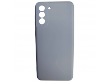                                         Чехол силиконовый Samsung S21 Plus Silicone Cover голубой