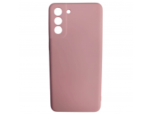                                         Чехол силиконовый Samsung S21 Plus Silicone Cover розовый
