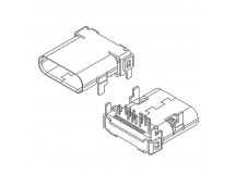 Гнездо на плату Type-C (USB 3.1) 24 контакта, 24PF-003