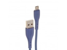 Кабель USB-MicroUSB XO NB159 синий, шт