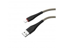 Кабель USB - Lightning Borofone BX25 1.0m 2.1A (чёрный), шт