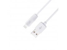 USB кабель шт.USB (A) - шт.Lightning 1,0м, 2,4А белый X1 "Hoco"