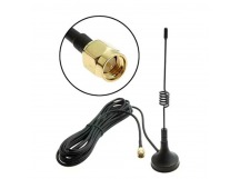 Антенна GSM внешняя, на магните 3.5дБ, 50Ом, Разъём SMA-P, модель 433XD-3Zg