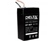 Аккумулятор свинцово-кислотный  4V,  1.0 Ah DT 401 "Delta"