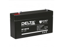 Аккумулятор свинцово-кислотный  6V,  1.2 Ah DT6012 "Delta"
