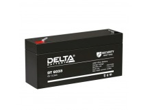 Аккумулятор свинцово-кислотный  6V,  3,3 Ah "Delta"