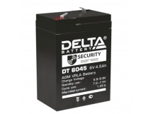 Аккумулятор свинцово-кислотный  6V,  4,5 Ah DT6045 "Delta"