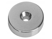 Неодимовый магнитный диск 30х5 мм с зенковкой 10х5,5 мм (упаковка 1 шт.) "Rexant"