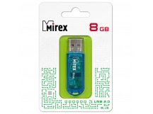 USB 2.0 Flash накопитель  8GB Mirex Elf, синий