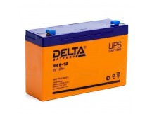 Аккумулятор свинцово-кислотный  6V, 12 Ah DT612 "Delta"