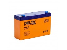 Аккумулятор свинцово-кислотный  6V, 12 Ah DT612 "Delta"