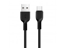 USB кабель шт.USB (A) - шт.Type-C "Hoco" X20, 3А, 2,0м, чёрный