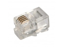 Коннектор 4P4C (RJ-9) CAT 3