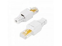 Коннектор 8P8C (RJ-45) быстрозажимной ручной "Rexant"