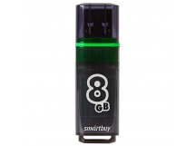Флэш накопитель USB  8 Гб Smart Buy Glossy 3.0 (dark grey) (69497)
