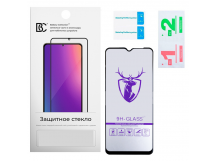 Защитное стекло "Премиум" для Realme C11/C15/C21/C11 2021/C21Y/C25s/C25Y/Narzo 30A/50i/50A Черный