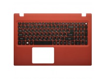 Клавиатура Acer Aspire E5-522G красная топ-панель