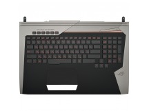 Клавиатура Asus ROG G752VS черная топ-панель